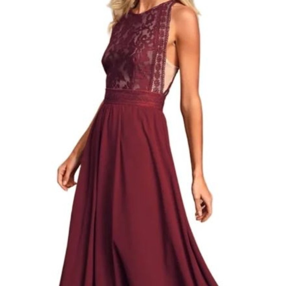 Lulus Forever and Always Formal Dress sz S